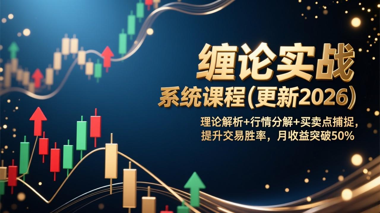 缠论实战系统课程(更新2026-极速搞钱云网创