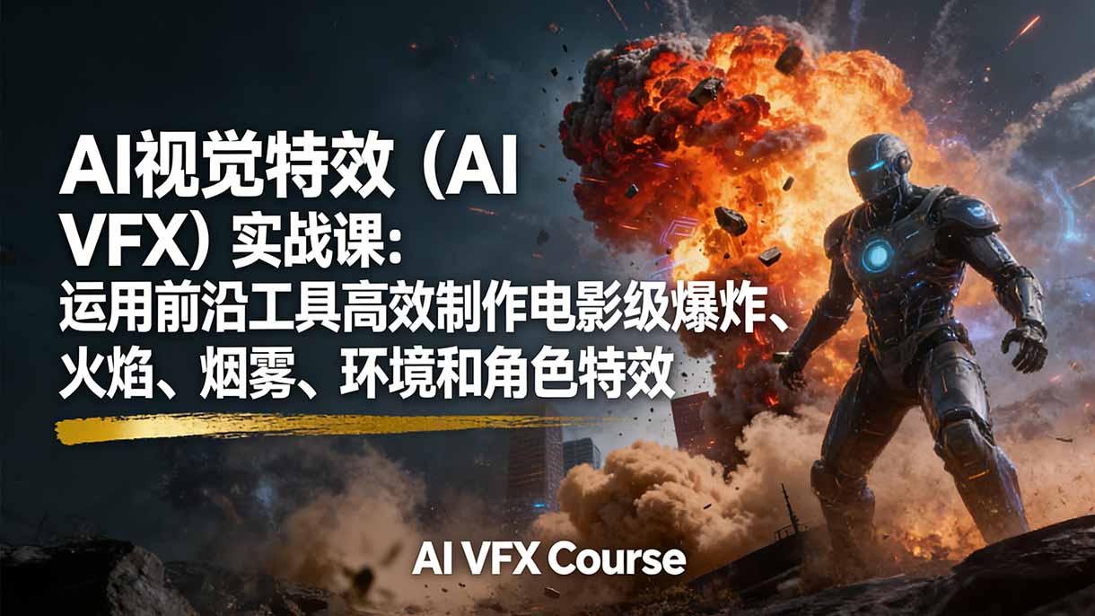 AI视觉特效(AI VFX-极速搞钱云网创